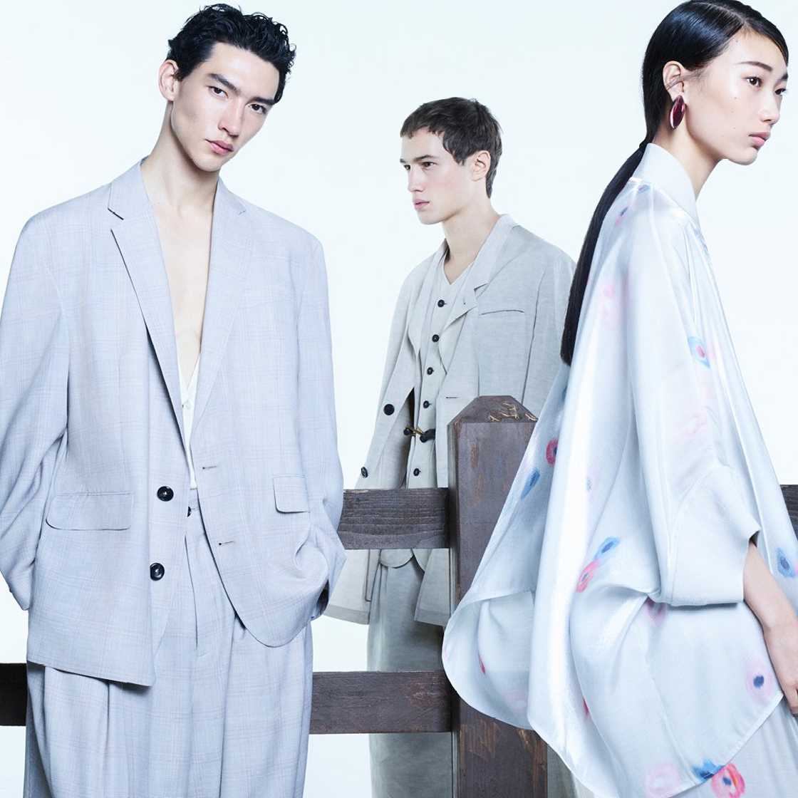 Armani, campaign image, group of people