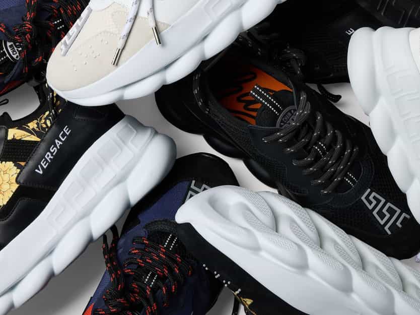 Versace The Chain Reaction Trainers