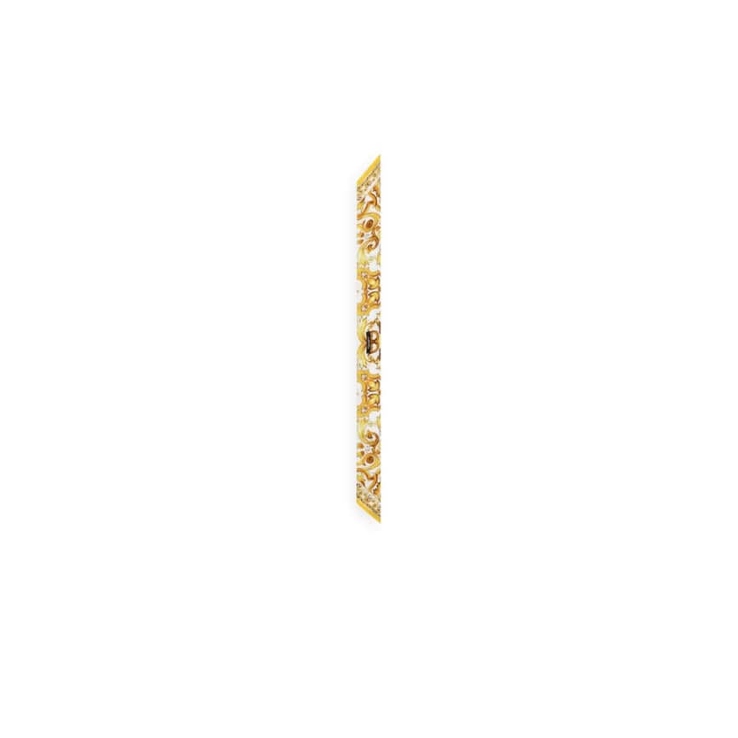 Majolica-print twill headscarf (6 x 100)