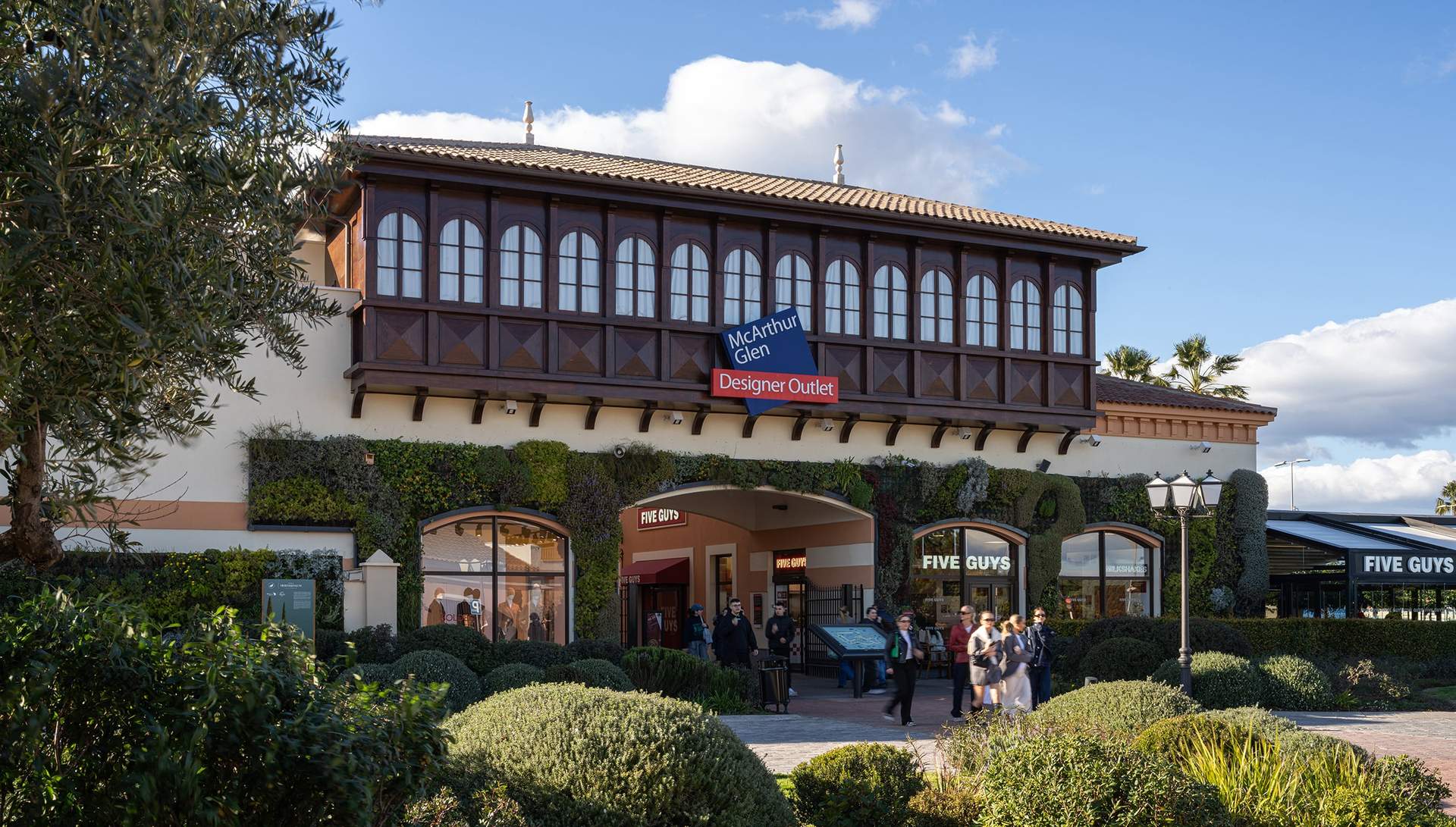 Designer Outlet Málaga back facade