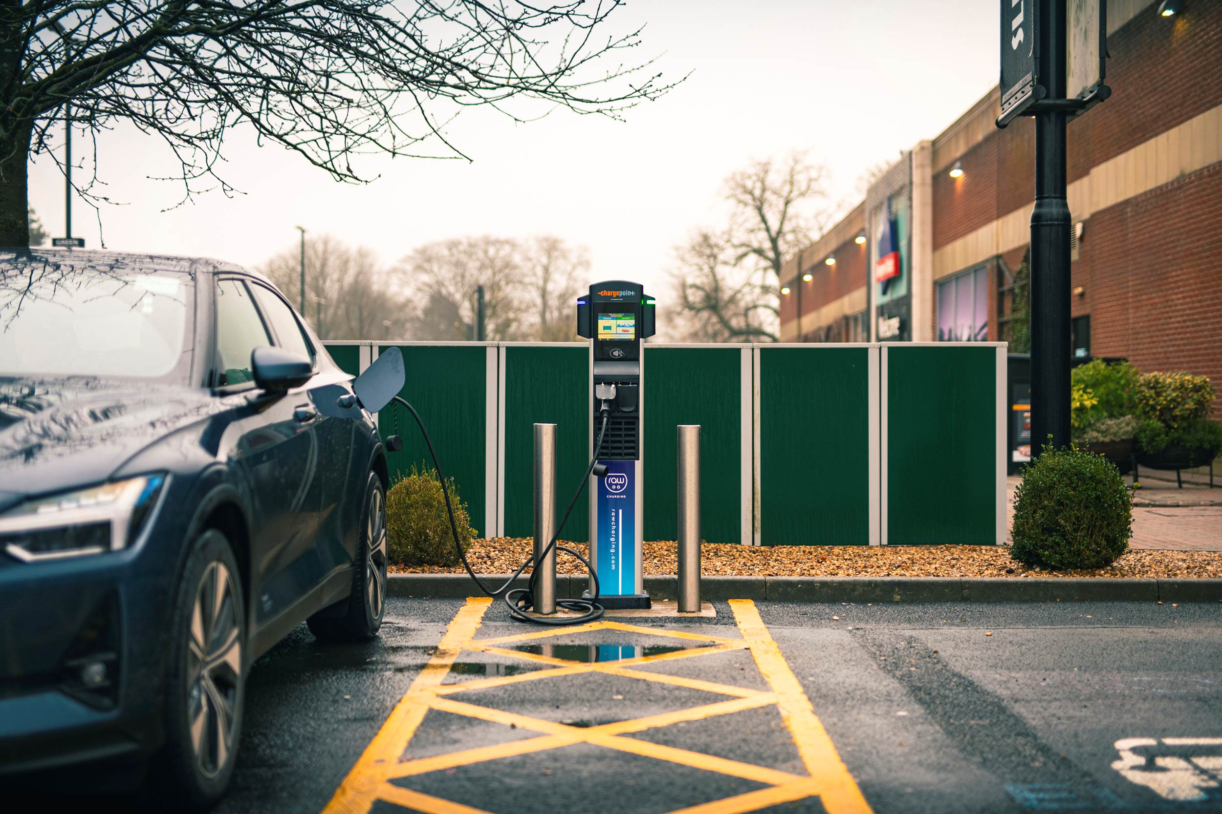 EV Chargers at York Designer Outlet